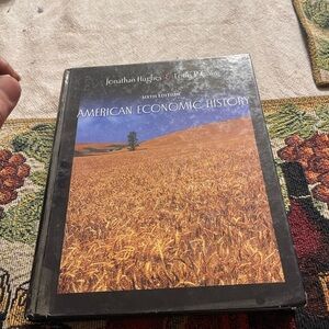 American Economic History (6th Edition) - Hardcover By Hughes, Jonathan - GOOD